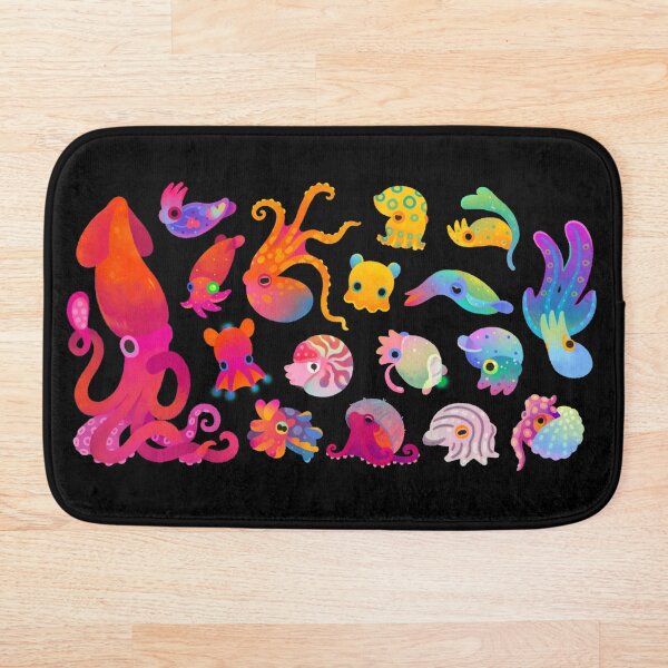 Cephalopod Bath Mat