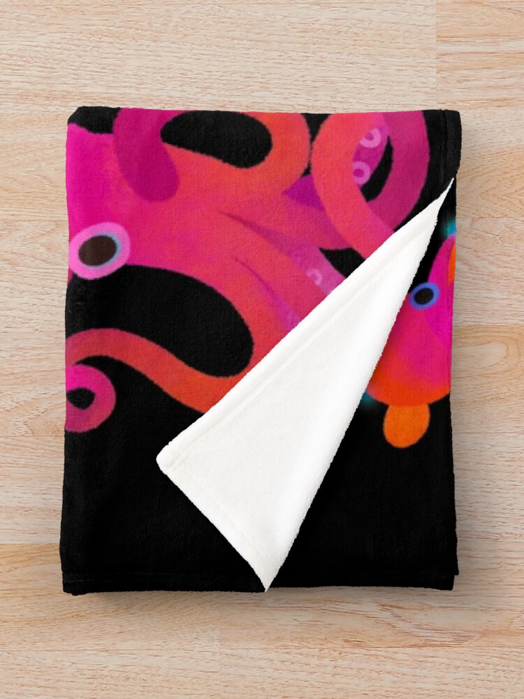 Alternate view of Cephalopod Throw Blanket