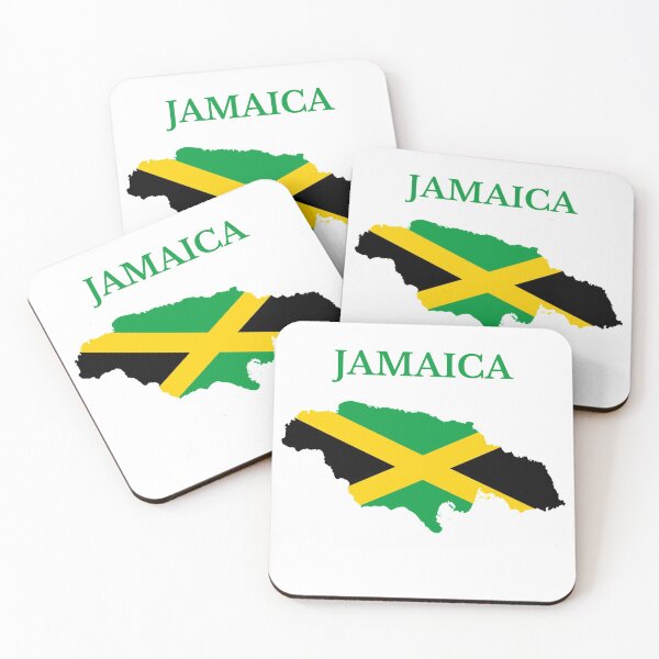 Item preview, Jamaica flag map designed and sold by marosharaf.