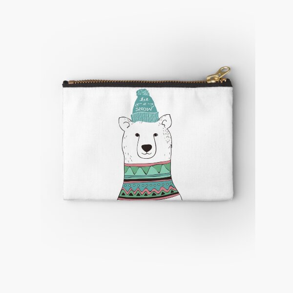 Item preview, Let It Snow Polar Bear designed and sold by brouhahabazaar.
