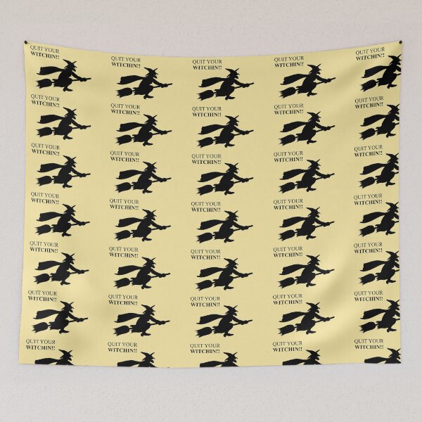 Item preview, Quit witchin about it and just wear a mask. designed and sold by Hatfieldweir.