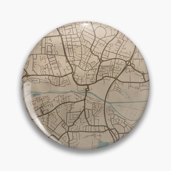 Item preview, Peterborough Sepia Map designed and sold by CPTVDesign.
