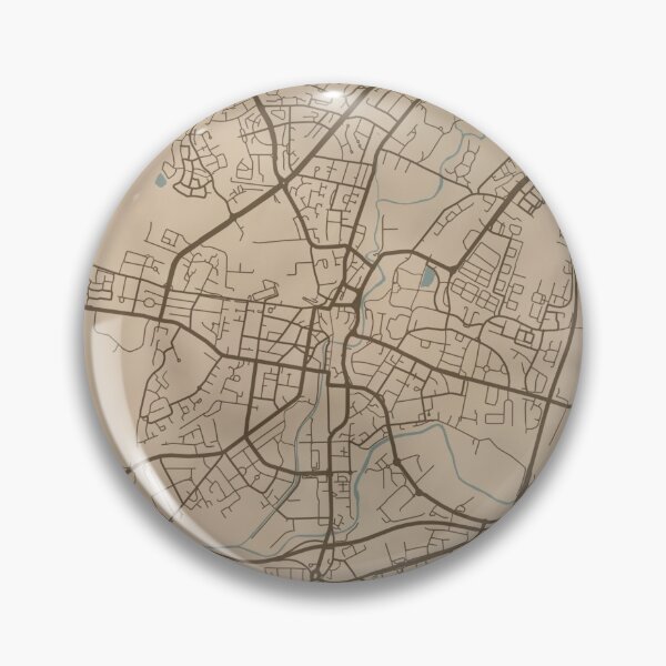 Item preview, Kilmarnock Sepia Map designed and sold by CPTVDesign.