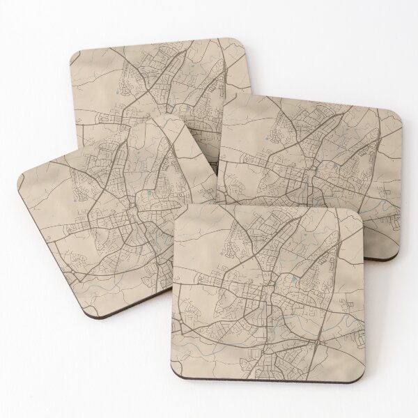 Item preview, Kilmarnock Sepia Map designed and sold by CPTVDesign.