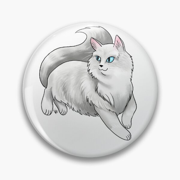 Item preview, Cat - Ragdoll Cat - White designed and sold by Jennifer Stolzer.