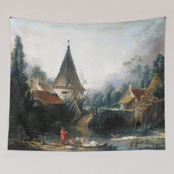 Item preview, Landscape near Beauvais, by Francois Boucher designed and sold by Irina Polyanskaya.