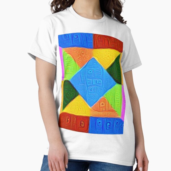 Item preview, DeepDream Color Squares Visual Areas 5x5K v1447926834 designed and sold by blackhalt.
