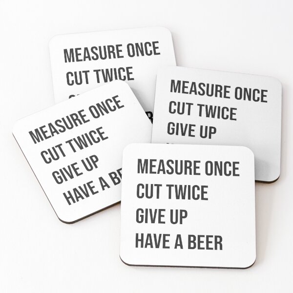 Item preview, Measure once and give up designed and sold by anexperiment.
