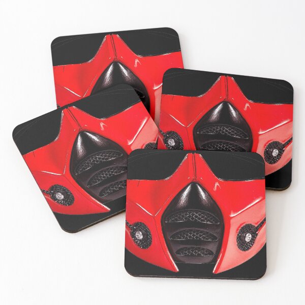 Item preview, mask red for the kombat designed and sold by cat poe.
