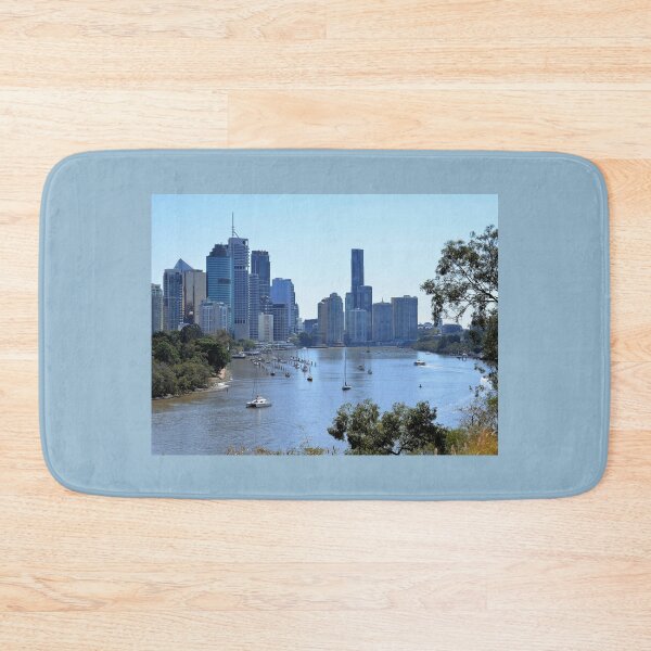 Item preview, Brisbane River Harbour Photograph- Australia  designed and sold by Sergio Paul Ianniello.