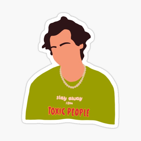 Toxic People Stickers Redbubble