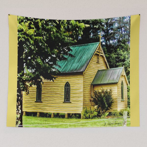 Item preview, Church In The Valley designed and sold by wallarooimages.