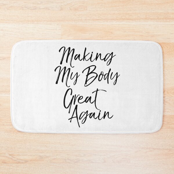 Item preview, Making My Body Great Again Funny Keto Quote designed and sold by TNDesignStudio.