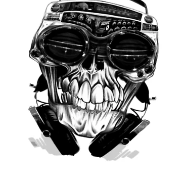 Artwork thumbnail, Skull Rocker by Lawrence56