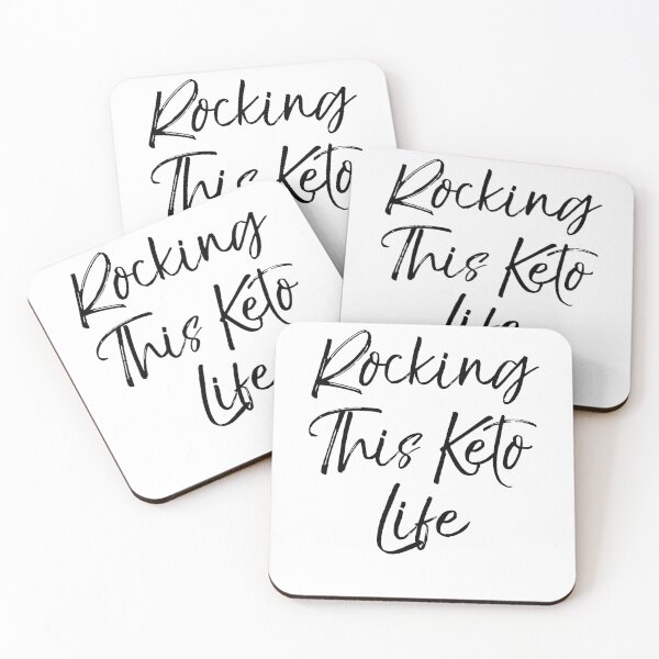 Item preview, Rocking This Keto Life Funny Keto Quote designed and sold by TNDesignStudio.