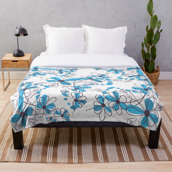Item preview, Blue Flower Pattern designed and sold by Susan Silva.