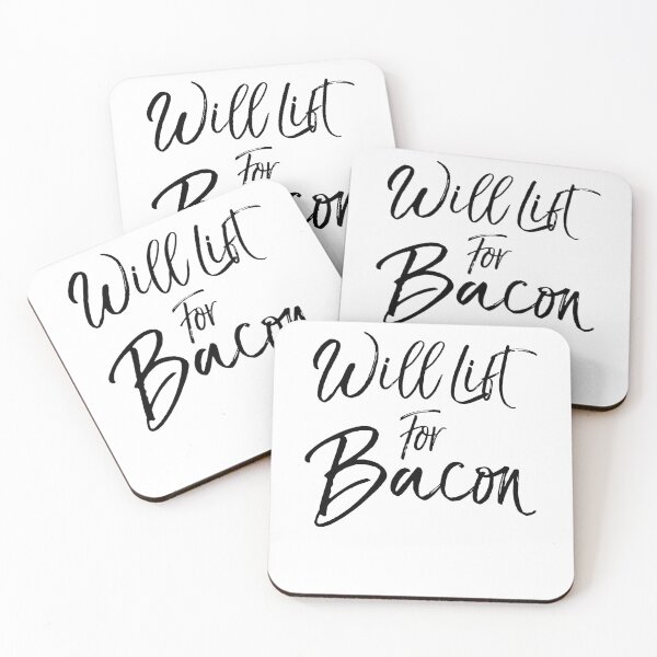 Item preview, Will Life for Bacon Funny Keto Quote designed and sold by TNDesignStudio.
