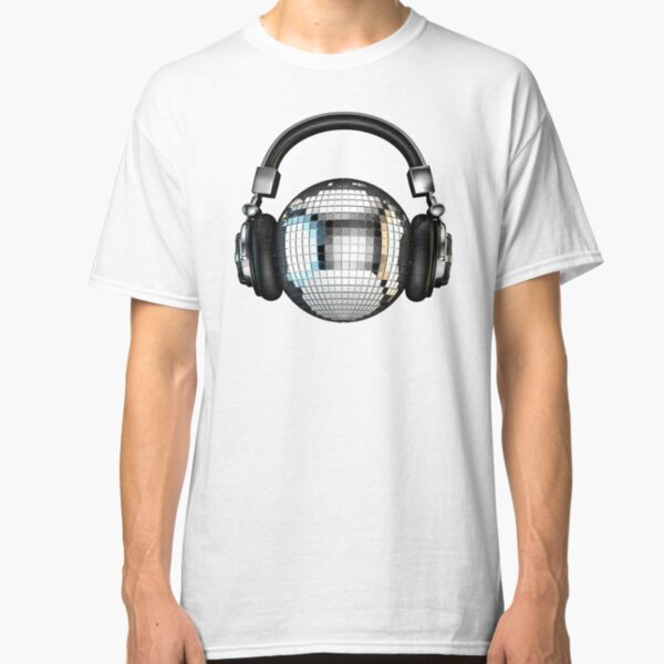 Headphone disco ball Classic T-Shirt