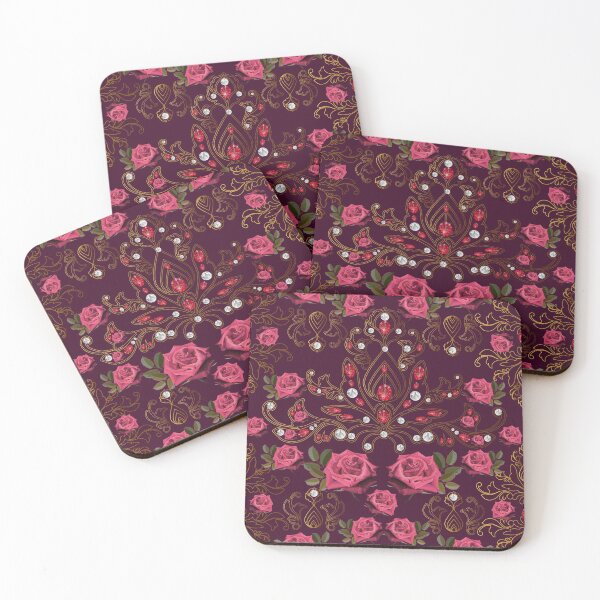 Item preview, Pink roses and jewelry   designed and sold by WeeraS.