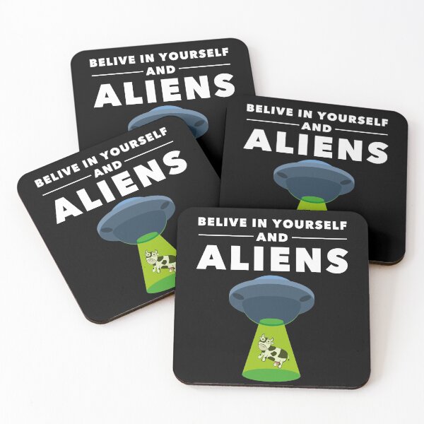 Item preview, Believe In Yourself And Aliens designed and sold by onicon.