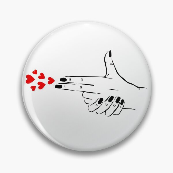 Item preview, WOMAN HAND SCHOOTING HEARTS, GUNHAND BY SUBGIRL designed and sold by SUBGIRL.