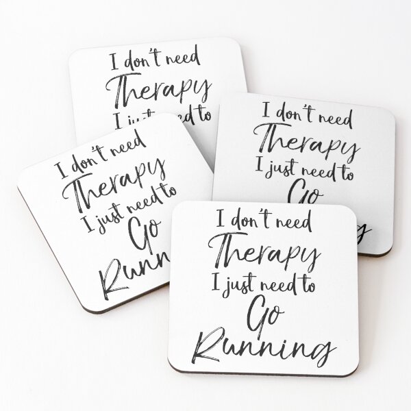 Item preview, I Don't Need Therapy I Just Need to Go Running Funny Running Quote designed and sold by TNDesignStudio.