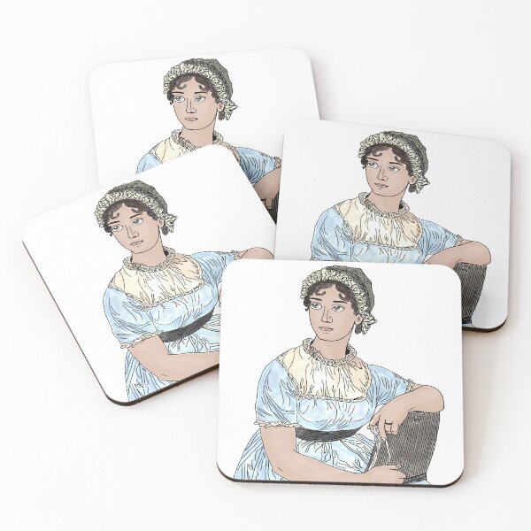 Item preview, Jane Austen Portrait designed and sold by AtlasOfStories.