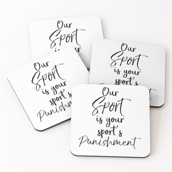 Item preview, Our Sport is Your Sport's Punishment Funny Running Quote designed and sold by TNDesignStudio.