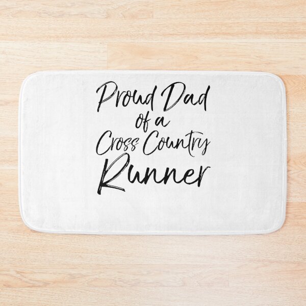 Item preview, Proud Dad of a Cross Country Runner Funny Running Quote designed and sold by TNDesignStudio.