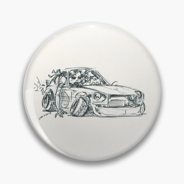 Item preview, Crazy Car Art 0129 designed and sold by ozizo.