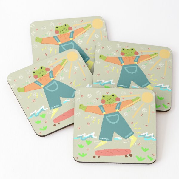 Item preview, frog skater designed and sold by 2maie.