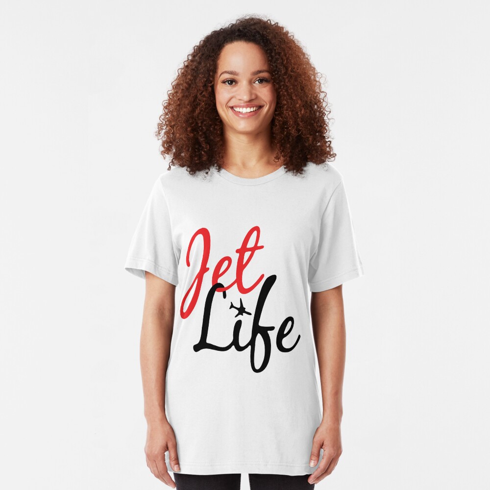 Jet Life Clothing Slim Fit T-Shirt