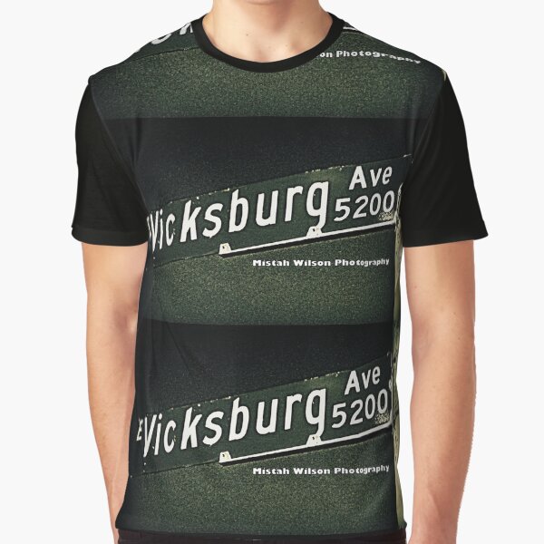 Vicksburg Avenue, Las Vegas, Nevada by Mistah Wilson Graphic T-Shirt