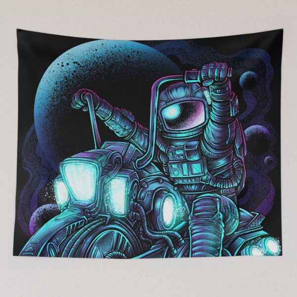 Item preview, Astronaut Biker surf the universe designed and sold by Winya.