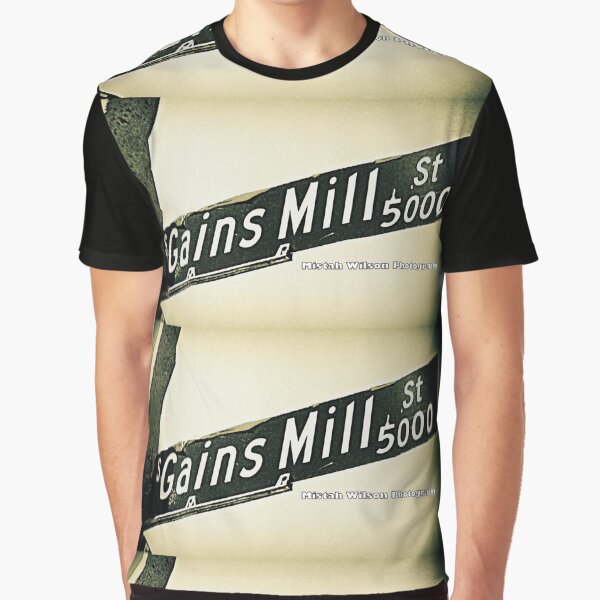 Gains Mill Street, Las Vegas, Nevada by Mistah Wilson Graphic T-Shirt