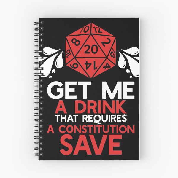 Item preview, DND Pen And Paper Gift Idea designed and sold by Shirthero247.
