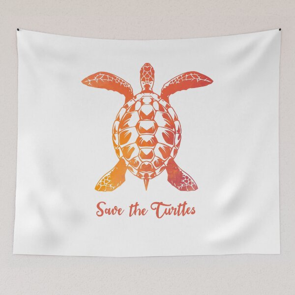 Item preview, Save the turtles - Endangered W designed and sold by NevesMarkt.