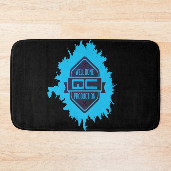 Item preview, WellDone Qc Production Logo Gaming - #1 Blue with Drips designed and sold by Brazz Official.