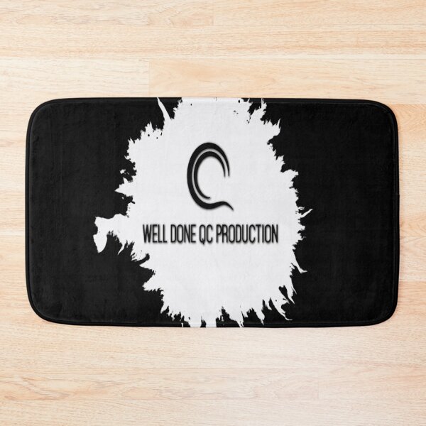 Item preview, WellDone Qc Production Logo - #1 White with Drips designed and sold by Brazz Official.