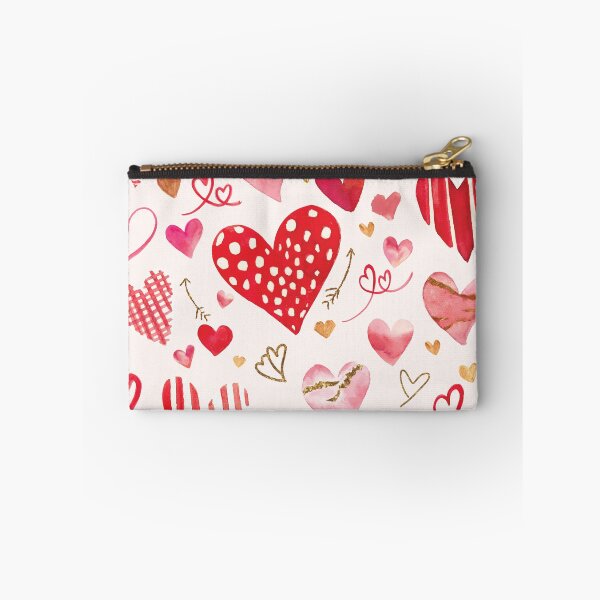 Item preview, Cute Colorful Hearts Pattern designed and sold by AnastasiaDesign.