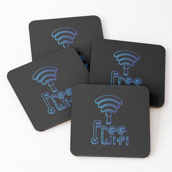 Item preview, Free wifi with key symbol designed and sold by 397HOUSE Your happy time.