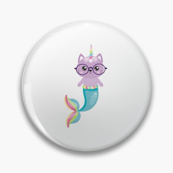 Item preview, Cat Unicorn Cute Cat Purple Unicorn mermaid  for all unicorn lovers  designed and sold by ToniaKroeger.