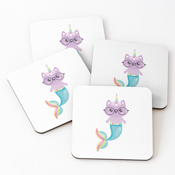 Item preview, Cat Unicorn Cute Cat Purple Unicorn mermaid  for all unicorn lovers  designed and sold by ToniaKroeger.