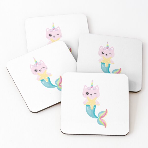 Item preview, Cat Unicorn Cute Cat Purple Unicorn mermaid  for all unicorn lovers  designed and sold by ToniaKroeger.