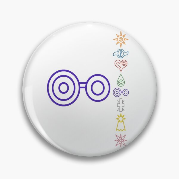 Item preview, Classic Japanese Fantasy Anime Digital Monsters Crest of Knowledge designed and sold by MargeMarianna2.