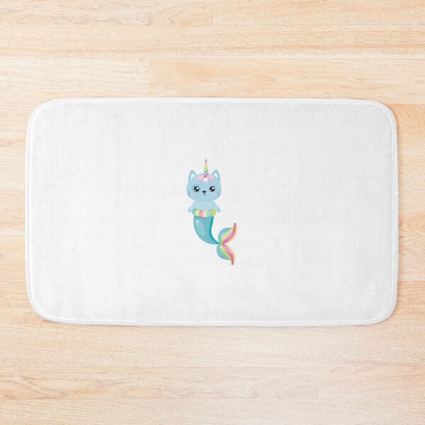 Item preview, Cat Unicorn, Cute Cat mermaid blue Unicorn mermaid  for all unicorn lovers  designed and sold by ToniaKroeger.