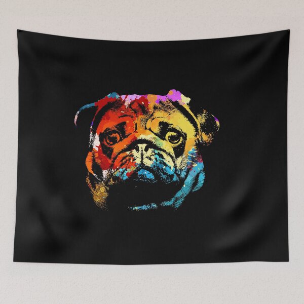 Item preview, COOL COLORFUL PUG designed and sold by MarcoSebi.