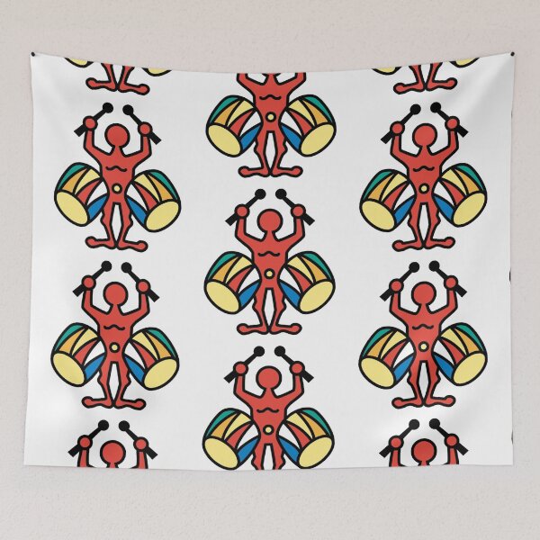 Item preview,  as a shirt or tattoo for every drummer designed and sold by YINKANA.