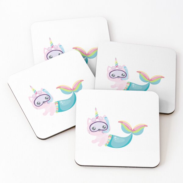 Item preview, Cat Unicorn Cute Cat mermaid Unicorn mermaid  for all unicorn lovers  designed and sold by ToniaKroeger.