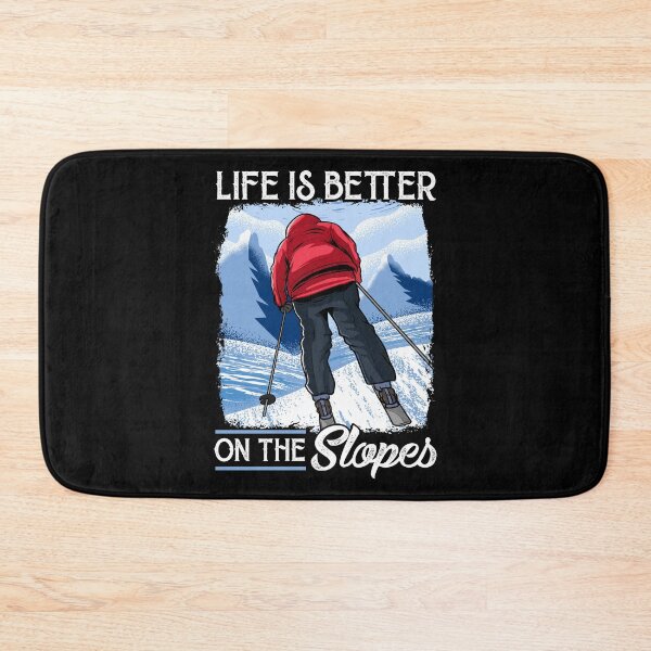 Item preview, Life Is Better On The Slopes Skiing & Snowboarding designed and sold by perfectpresents.